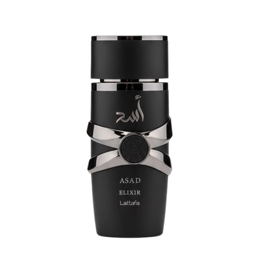 Asad Elixir by LATTAFA perfume bottle
