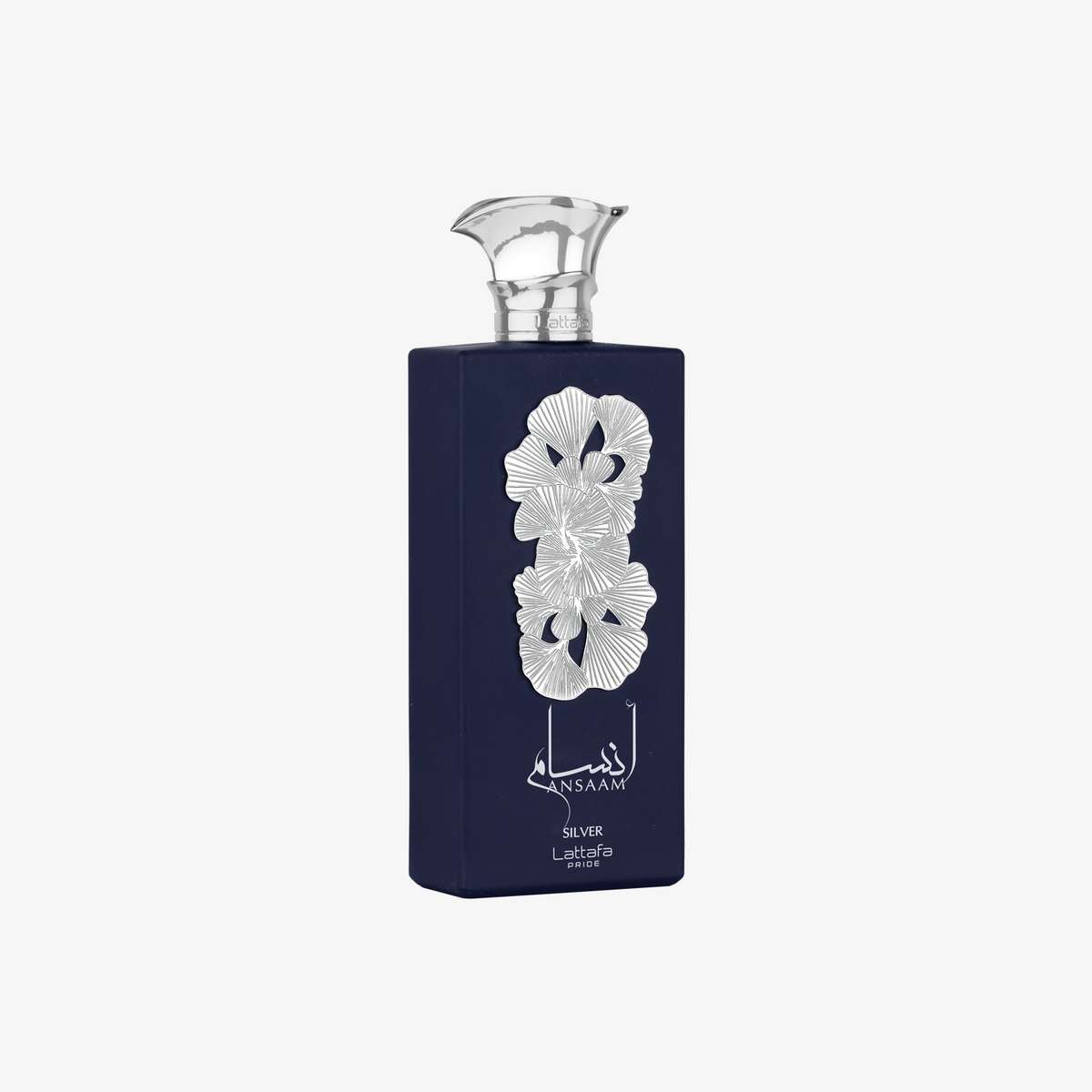 Ansaam Silver by LATTAFA perfume bottle