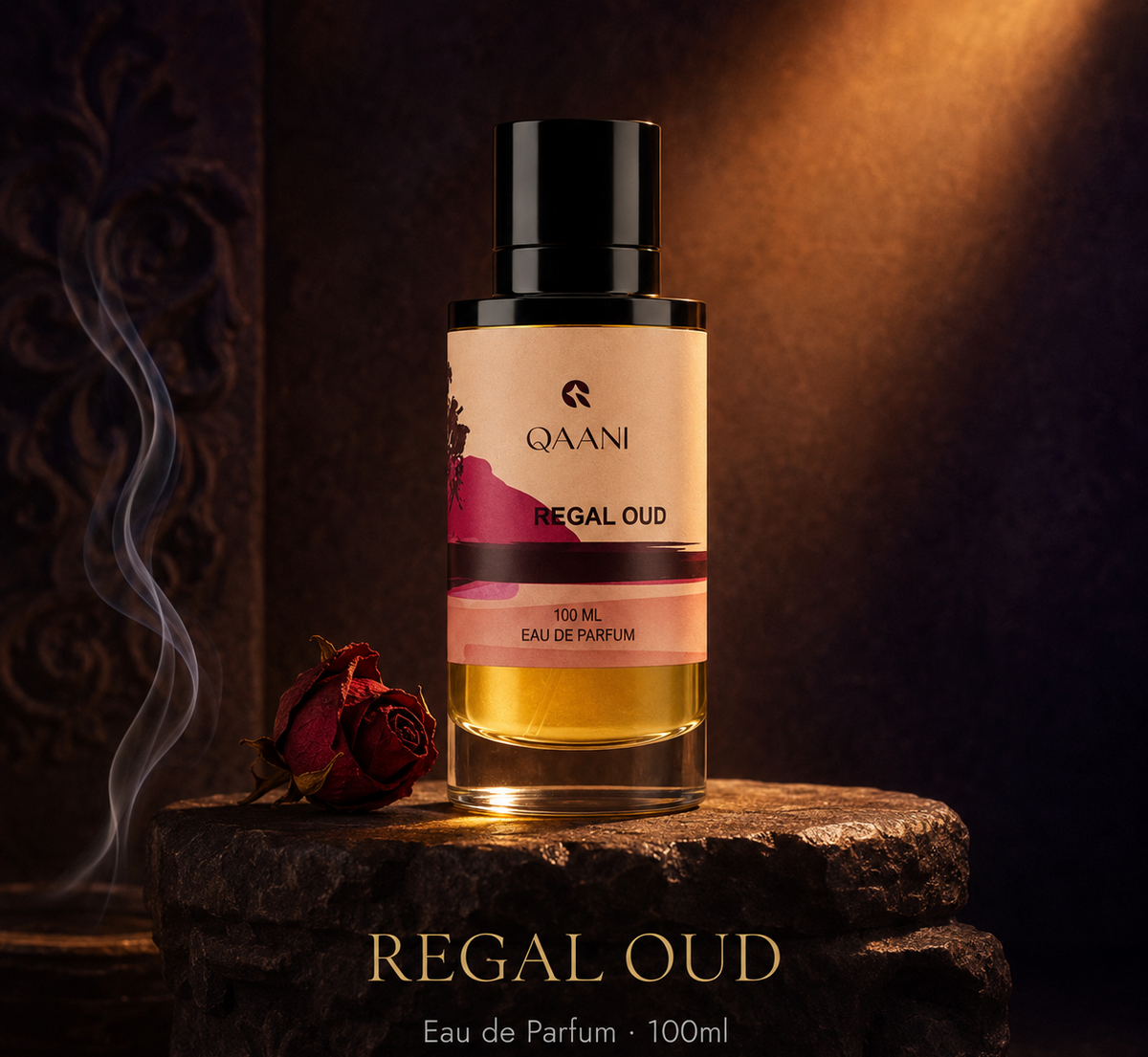 Regal Oud by QAANI perfume bottle