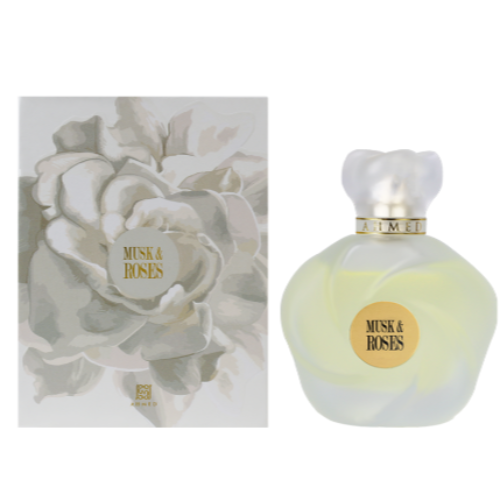 Musk and Roses by AHMED AL MAGHRIBI perfume bottle